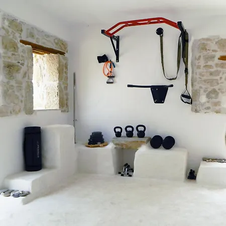 Villa Ancient Retreat With 2-Storey Tower Gym Garden Faneromeni (Crete)