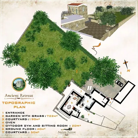 Ancient Retreat With 2-Storey Tower Gym Garden *